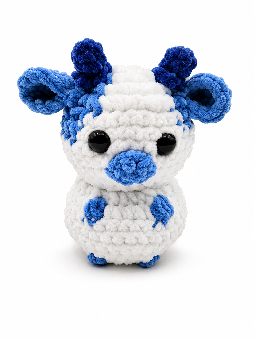 Mini Blueberry Cow front view