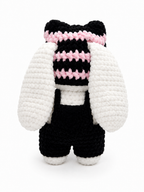 Bunny In A Beanie back view
