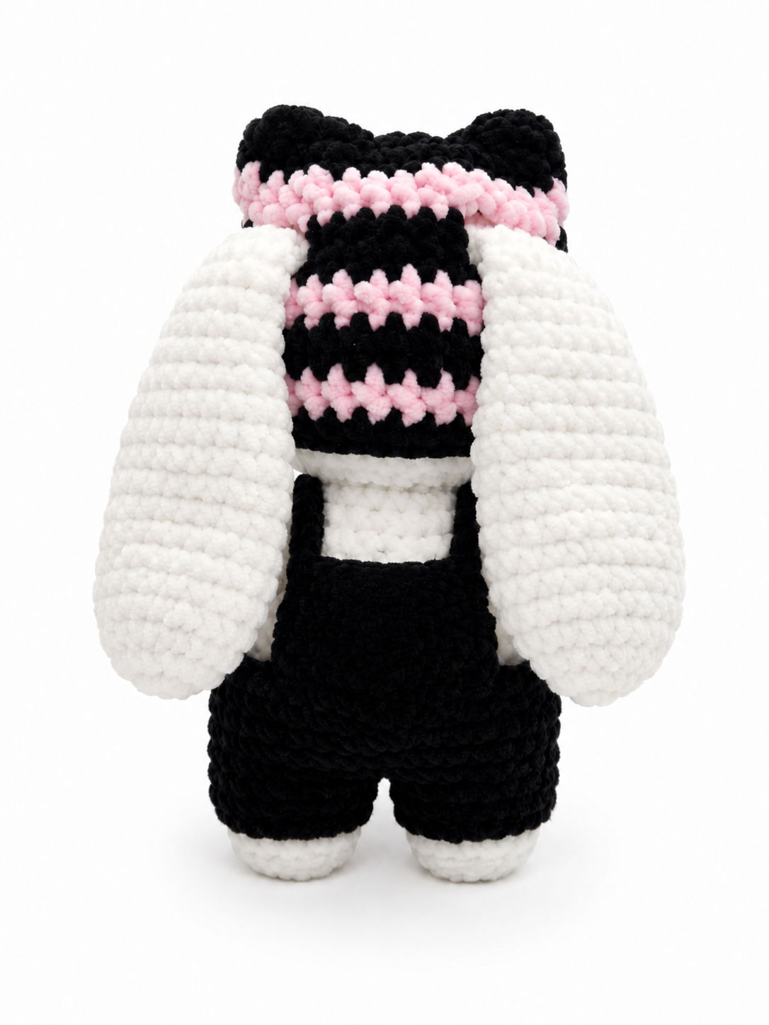 Bunny In A Beanie back view