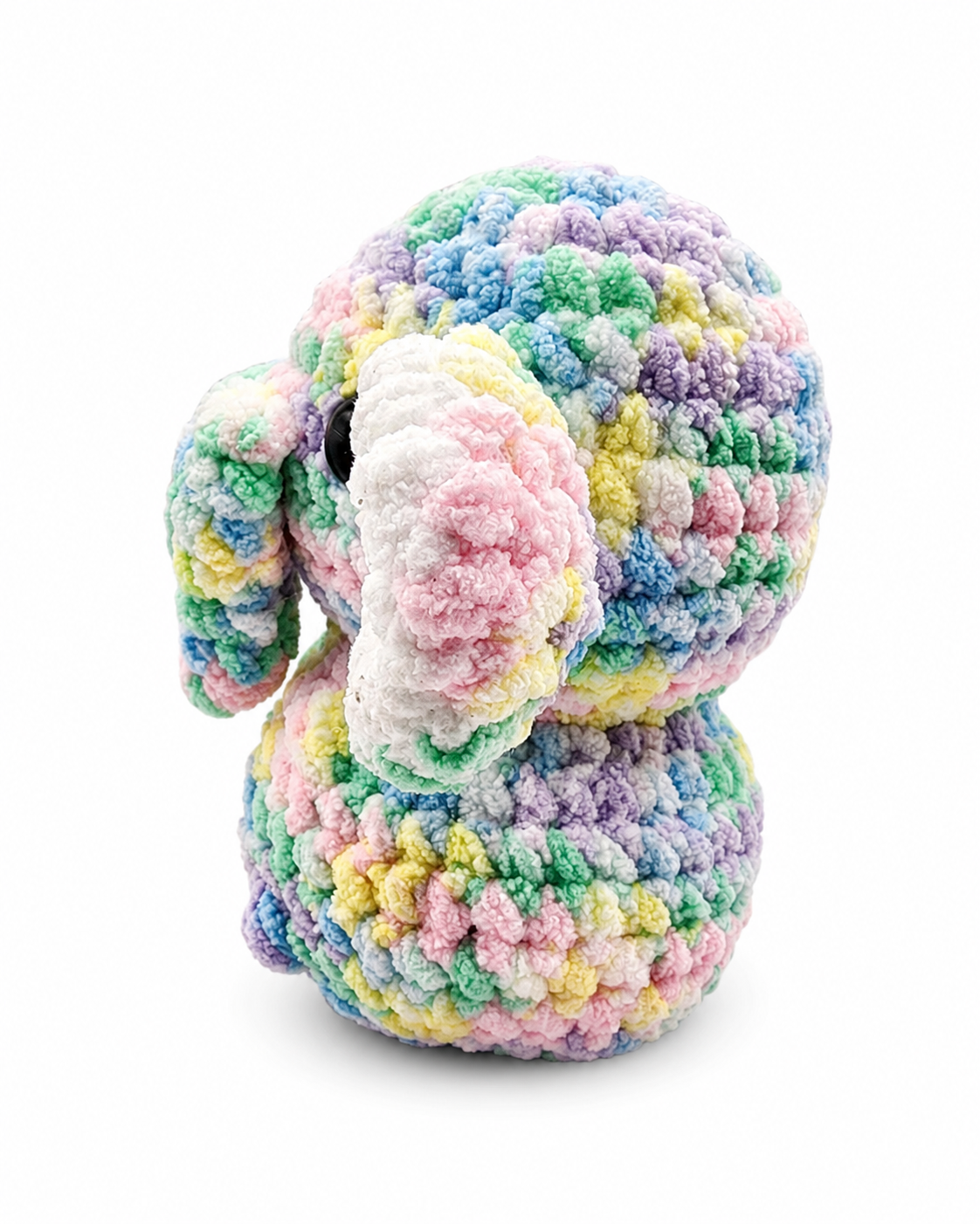 Mini Rainbow Elephant side view